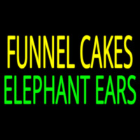 Funnel Cakes Elephant Ears Neonreclame