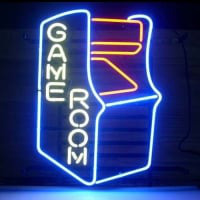 Gameroom Retro Winkel Open Neonreclame