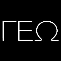 Gamma Epsilon Omega Neonreclame