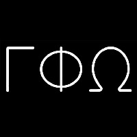 Gamma Phi Omega Neonreclame