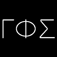 Gamma Phi Sigma Latino Greek Neonreclame