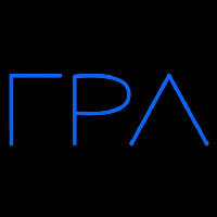 Gamma Rho Lambda Neonreclame