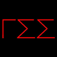 Gamma Sigma Sigma Neonreclame