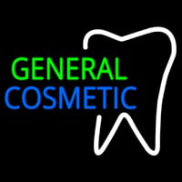 General Cosmetic With Tooth Logo Neonreclame