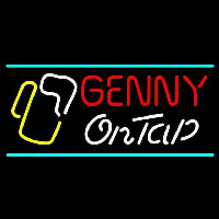Genny On Tap Neonreclame