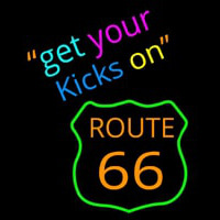 Get Your Kicks on Route 66 Neonreclame