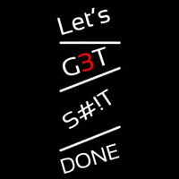 Gets Done Neonreclame