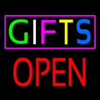 Gifts Block Open Neonreclame