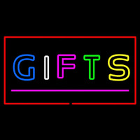 Gifts Double Stroke Pink Line Neonreclame
