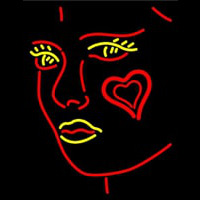Girls Heart Logo Neonreclame
