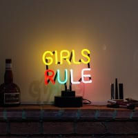 Girls Rule Desktop Neonreclame