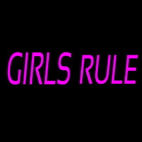 Girls Rule Neonreclame