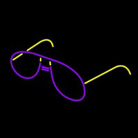 Glow Eye Glasses Neonreclame