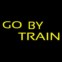 Go By Train Neonreclame