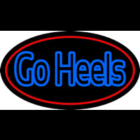 Go Heels With Border Neonreclame