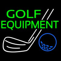 Golf Equipment Neonreclame