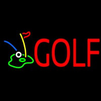 Golf With Logo Neonreclame
