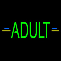 Green Adult Neonreclame