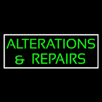 Green Alterations And Repairs Neonreclame