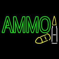 Green Ammo Neonreclame