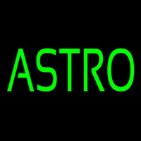 Green Astro Neonreclame