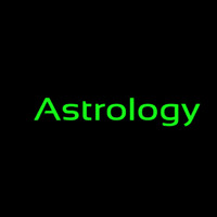 Green Astrology Neonreclame