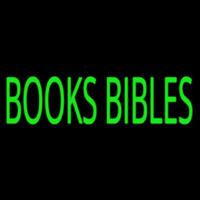 Green Books Bibles Neonreclame