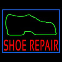 Green Boot Red Shoe Repair Neonreclame