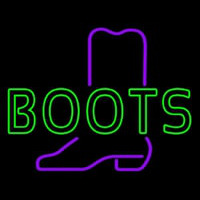 Green Boots Neonreclame