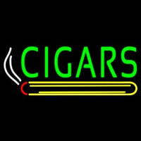 Green Cigars Logo Neonreclame