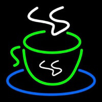 Green Coffee Cup Neonreclame