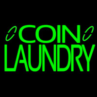 Green Coin Laundry Neonreclame