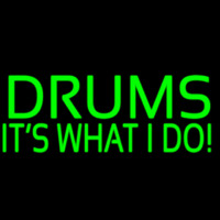 Green Drums 1 Neonreclame