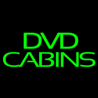 Green Dvd Cabins 2 Neonreclame