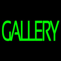 Green Gallery Block Neonreclame