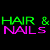Green Hair And Nails Pink Neonreclame