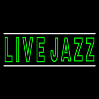 Green Live Jazz 2 Neonreclame