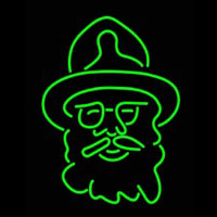 Green Man Logo Neonreclame