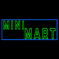 Green Mini Mart Neonreclame