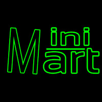 Green Mini Mart Neonreclame