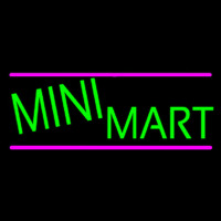 Green Mini Mart Neonreclame