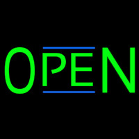 Green Open Neonreclame