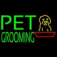 Green Pet Grooming Block 1 Neonreclame