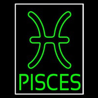 Green Pisces Neonreclame