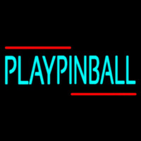 Green Play Pinball 1 Neonreclame