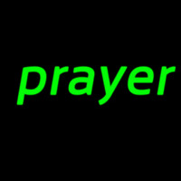 Green Prayer Neonreclame