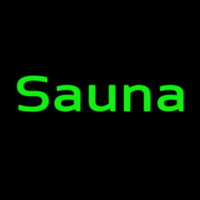 Green Sauna Neonreclame