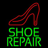 Green Shoe Repair Neonreclame