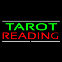 Green Tarot Red Reading And White Line Neonreclame