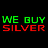 Green We Buy Red Platinum Neonreclame